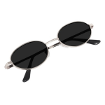 Unisex Oval Sunglasses with UV Protected Lens